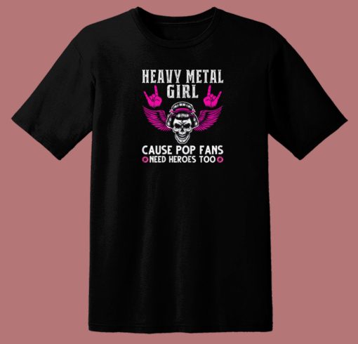 Heavy Metal Girl T Shirt Style On Sale