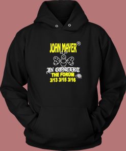 John Mayer In Concert The Forum Hoodie Style