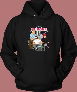 The Burger Boys Funny Hoodie Style On Sale