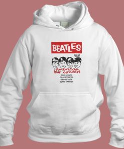 Beatles American Tour Concert Hoodie Style