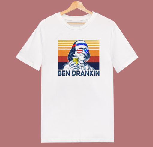 Ben Drankin Benjamin Franklin T Shirt Style On Sale