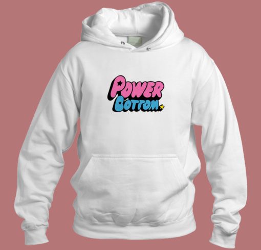 Power Bottom Puff Pride Hoodie Style