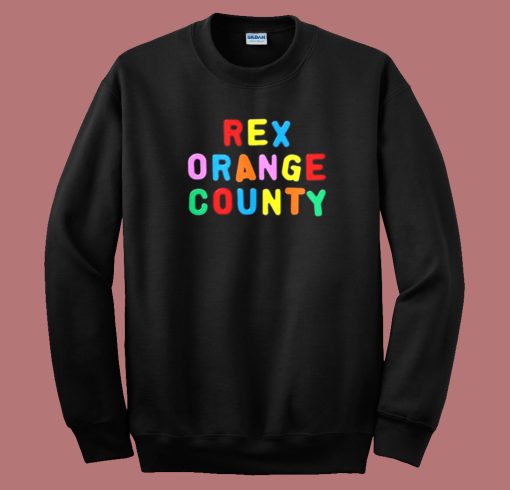 Rex Orange County Funny Rainbow Sweatshirt