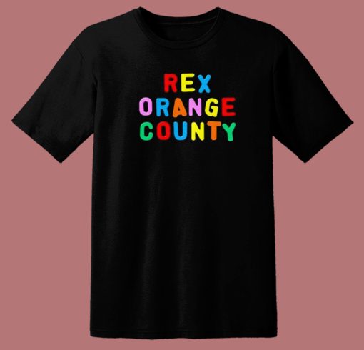 Rex Orange County Funny Rainbow T Shirt Style