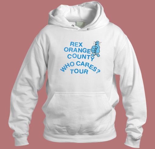 Rex Orange County Who Cares Tour Hoodie Style