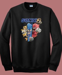 Sonic 2 Character Running Sweatshirt On Sale