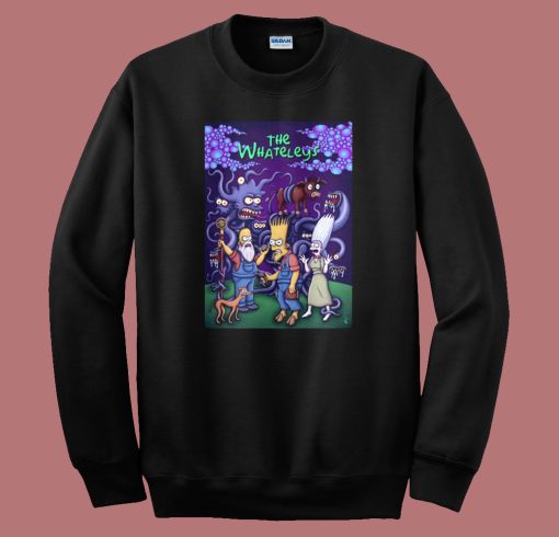 The Whateleys Simpsons Sweatshirt On Sale