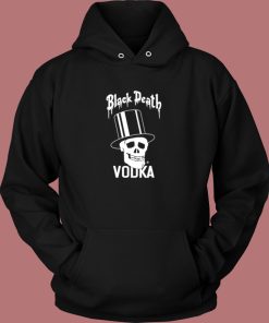 Black Death Drink In Peace Hoodie Style