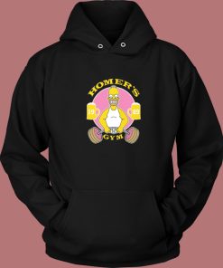 Homer Simpson Gym Hoodie Style