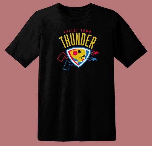 Pallet Town Thunder T Shirt Style