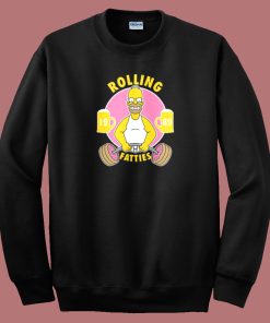 Simpson Homer Rolling Fatties Sweatshirt