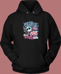 Weird Loops Skeleton Hoodie Style