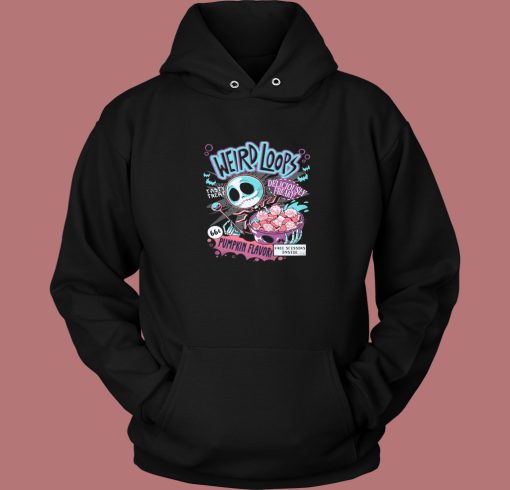 Weird Loops Skeleton Hoodie Style