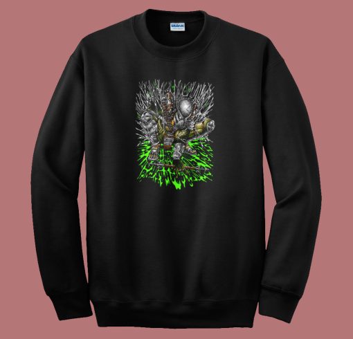 Wolf Knight Graphic Sweatshirt