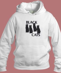 Black Cats Flag Hoodie Style