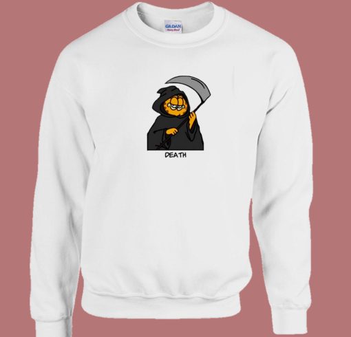 Garfield Death Halloween Sweatshirt