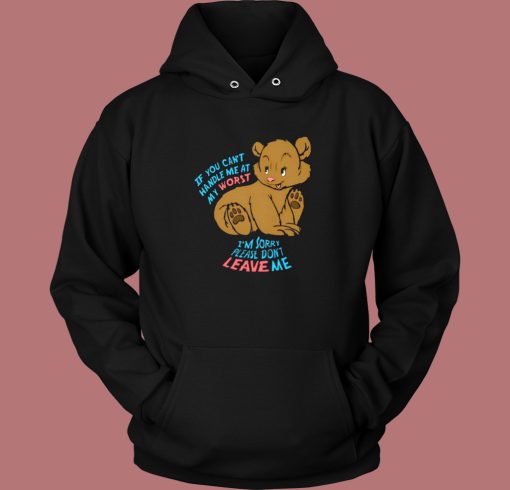 If You Cant Handle Me Hoodie Style