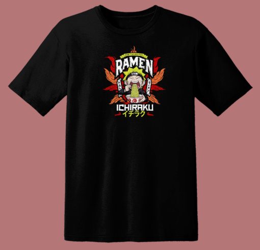 Nine Tailed Fox Naruto Ramen T Shirt Style