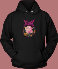 Pink Ghost Kirby Hoodie Style