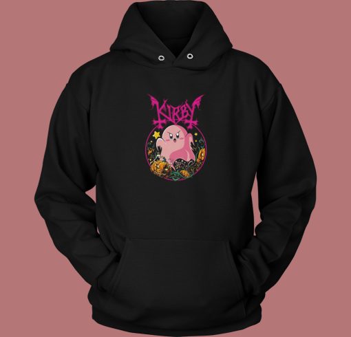 Pink Ghost Kirby Hoodie Style