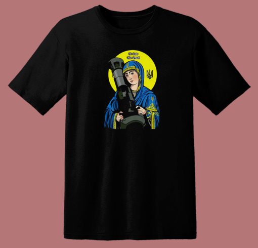 Ukraine Saint Javelin T Shirt Style