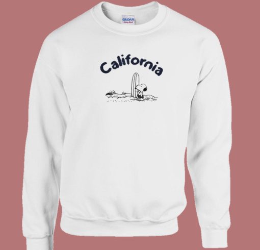 California Peanuts Surfing Sweatshirt