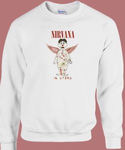 Nirvana In Utero Cartoon Sweatshirt