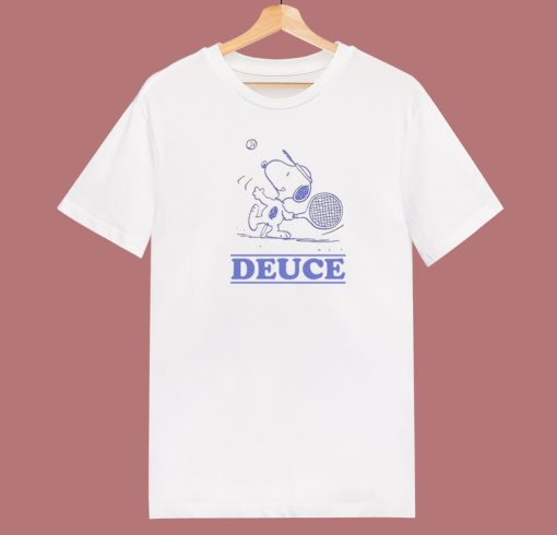 Peanuts Deuce Tennis T Shirt Style