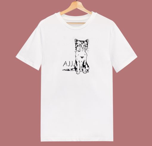 Cat Only God Can Judge Me 80s T Shirt Style