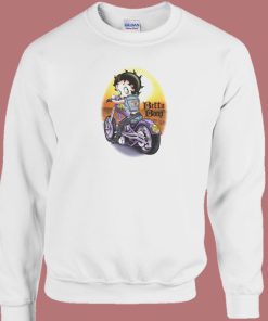 Betty Boop Wild Biker Sweatshirt