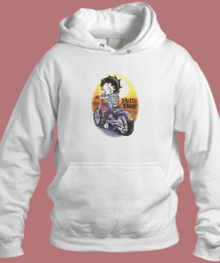 Betty Boop Wild Biker Hoodie Style