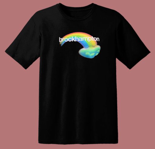 Brockhampton Rainbow 80s T Shirt Style