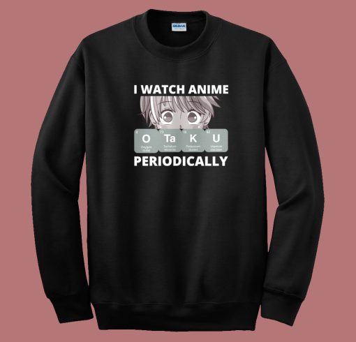 Otaku Anime Periodic 80s Sweatshirt