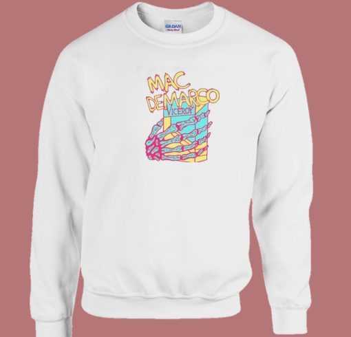 Mac Demarco Viceroy Skeleton 80s Sweatshirt