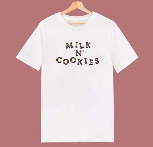 Milk N Cookies Unisex 80s T Shirt Style