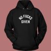 No Fucks Given 80s Hoodie Style