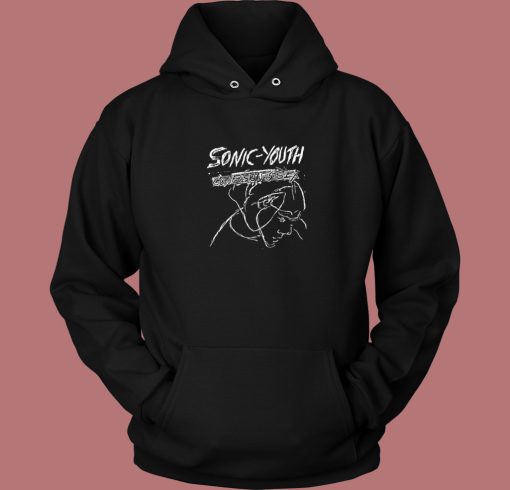 Sonic Youth Confusion 80s Hoodie Style