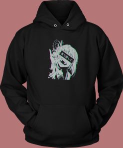 Toga Himiko Glitch Aesthetic Hoodie Style