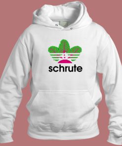 Adidas Beetroot Schrute Hoodie Style