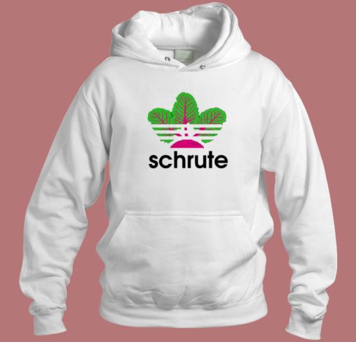 Adidas Beetroot Schrute Hoodie Style