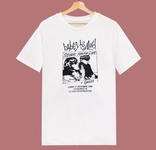 Babes Sonic Youth Live T Shirt Style