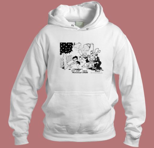 Betty Boop Popeye And Koko The Clown Hoodie Style