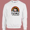 Rainbow Boop Vibes Sweatshirt