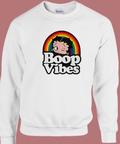 Rainbow Boop Vibes Sweatshirt
