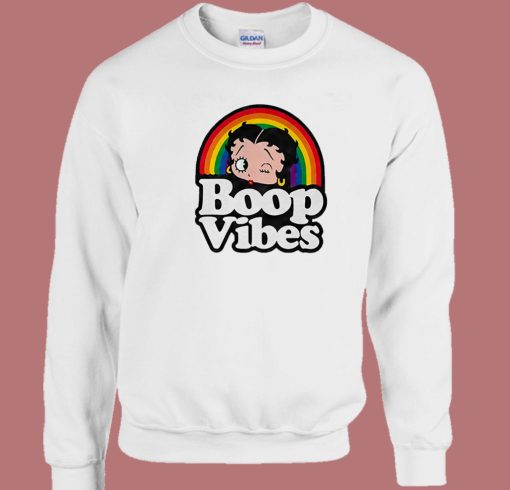 Rainbow Boop Vibes Sweatshirt