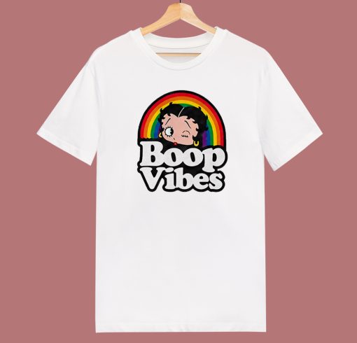 Rainbow Boop Vibes T Shirt Style