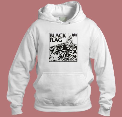 Black Flag Six Pack Hoodie Style