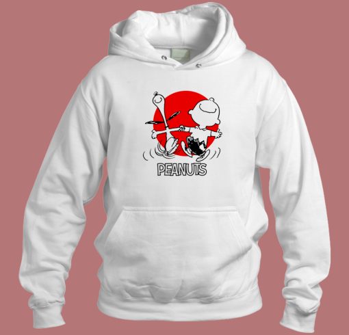 Charlie Brown And Snoopy Dancing Hoodie Style