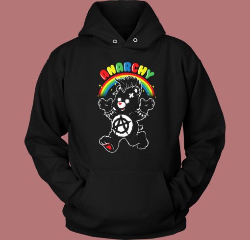 Dont Care Bear Anarchy Hoodie Style - Mpcteehouse.com