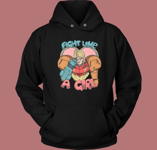 Fight Like A Bounty Girl Hoodie Style